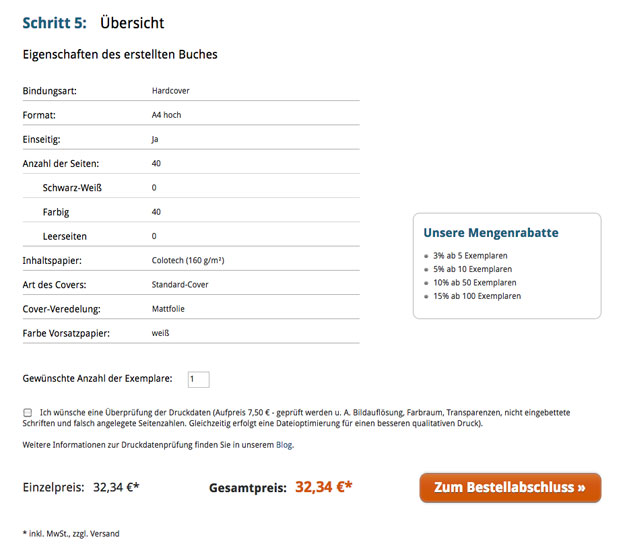 Schritt 5: Übersicht Schritt 5: Übersicht